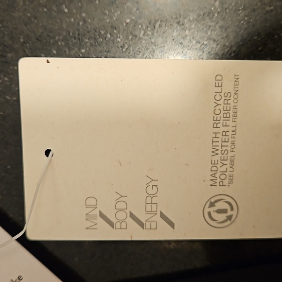 💕ZELLA💕 High Waist Asana Renew Leggings Split Cuff ~ Black Small S NWT - Picture 16 of 16